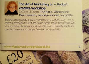 Wandsworth Enterprise Week Brochure 2016